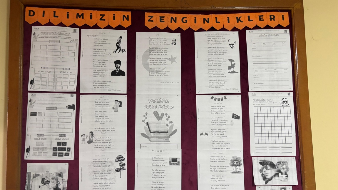 DİLİMİZİN ZENGİNLİKLERİ NİSAN AYI ETKİNLİĞİ